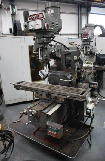 XYZ KRV 2000 Manual Turret Mill for sale : Machinery ...